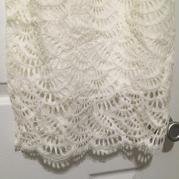 NEW Lilly Pulitzer White Lace Kenna Dress Size 4 - Picture 8 of 8